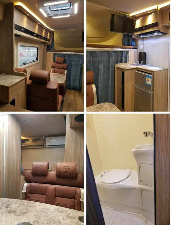 C型依維柯旅居房車(chē)圖片