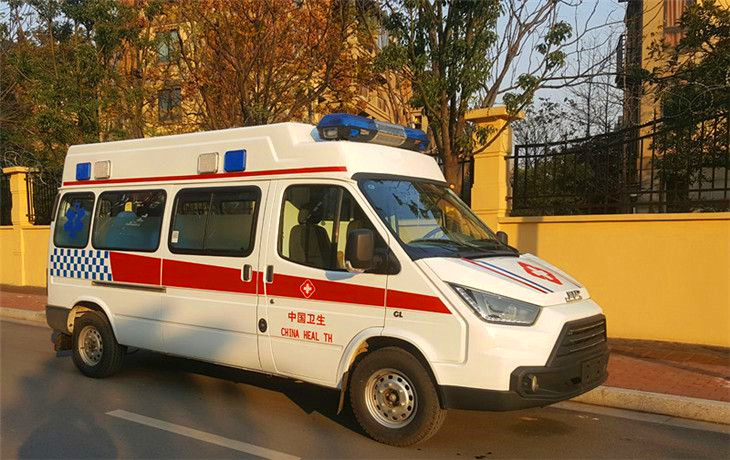 精神病院專用轉(zhuǎn)運型救護(hù)車_江鈴特順長軸高頂精神病醫(yī)院專用救護(hù)車