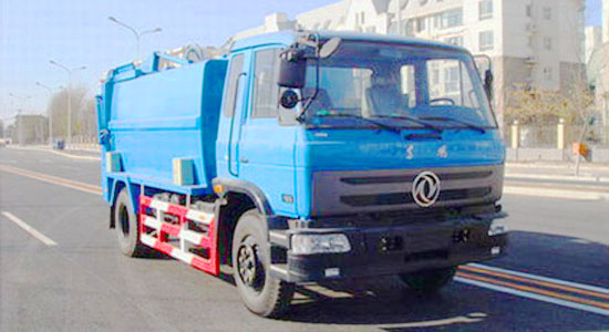 東風(fēng)145對(duì)接垃圾車(12-13立方)