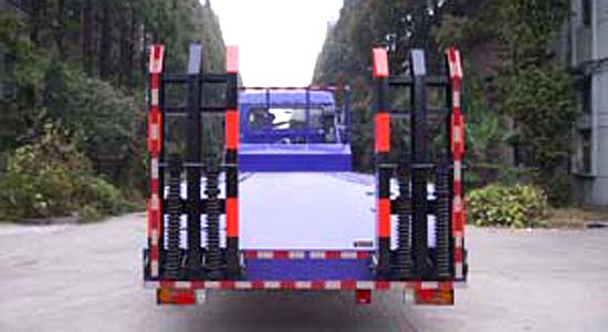  楚風后八輪平板運輸車 